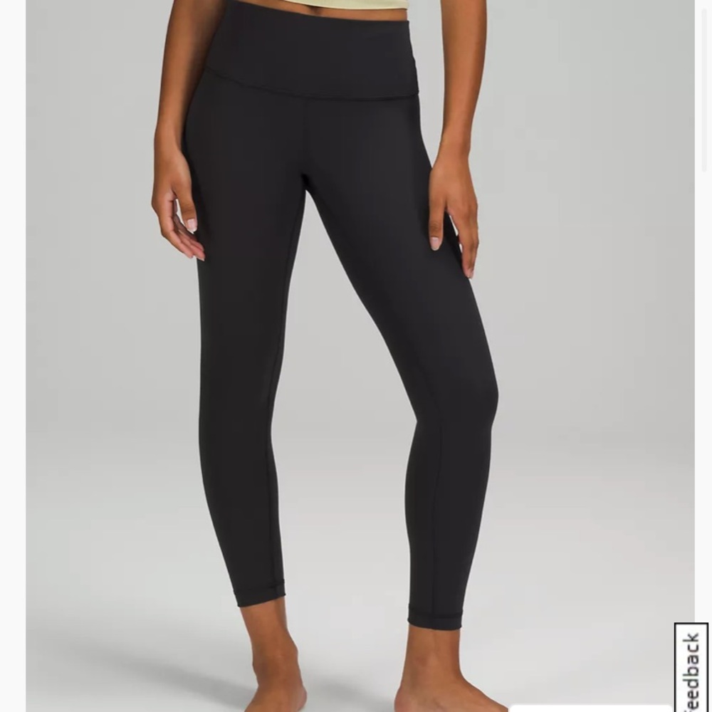 Lululemon wunder train 25” size 8